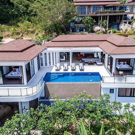 Sunny Banks - Modern Sea View 4 Bed Pool Villa Maret Exteriér fotografie